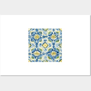 Italian Majolica Tile 21 Posters and Art